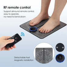 Load image into Gallery viewer, Rechargeable Electric Foot Massager Pad Electrostimulator Massage Mat EMS Muscle Massager Relax Feet Massage Fitness Masajeador