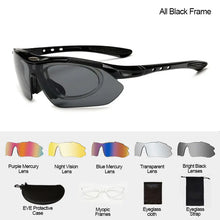 Load image into Gallery viewer, Cycling Sunglasses Sports Men Glasses Road Bicycle Glasses Mountain Bike Riding Protection Goggles Eyewear Women Sun Glasses