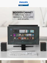 Load image into Gallery viewer, Philips SPA20 Speaker Bluetooth with 360 degree Surround Sound Bluetooth Wireless Stereo for Computer Macbook Laptop
