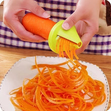 Load image into Gallery viewer, Kitchen Rotating ShredderSpiral Peeler Manual Vegetable Slicer Fruit Potato Radish Grater Kitchen Gadgets Kitchen Accessories