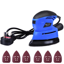 Load image into Gallery viewer, 130W  Detail Sander Handheld Electric Sander Palm Sander Mouse Sander Small Sanding Machine for Wood Wall Sanding Polishing