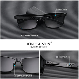 KINGSEVEN 2024 Polarized UV400 Sports Sunglasses Men Women Driving Goggles Eye Protection