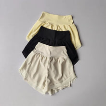 Load image into Gallery viewer, women's summer running sports shorts fitness yoga shorts quick drying outdoor 2 in 1 tennis casual Training Shorts