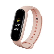 Load image into Gallery viewer, M6 Smart Watch Men Women Fitness Smart Bracelet Sports Band Heart Rate Blood Pressure Monitor Waterproof Multi-function Watches