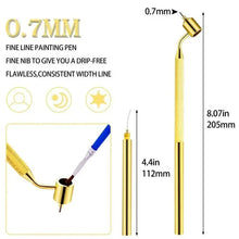 Load image into Gallery viewer, Detailing Fine Line Fluid Writer Paint Applicator Pen Car Scratch Repair Touch Up Slanting Precision Ruling Pen For Rock Chips