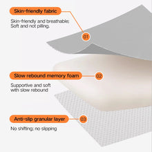 Load image into Gallery viewer, Car Cushion Office Chair Cushion Memory Foam Padding Wheelchair Armchair Cushions Pouf Decorative Sofa Rocking Desk Chairs Home