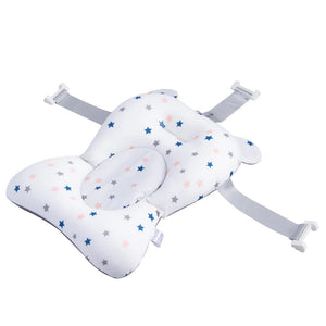 Portable Baby Bathtub Pad - Adjustable, Foldable, and Cushioned Infant Bath Support