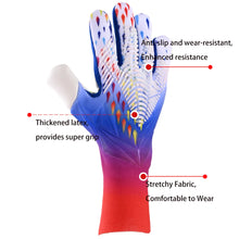 Load image into Gallery viewer, Soccer Goalkeeper Goalie Gloves for Youth and Adult,Anti-Slip Soccer Gloves, Super Grip,Football Goalie Gloves with Size 6/7/8/9