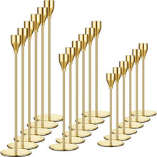 Load image into Gallery viewer, 3Pc/Set European style Metal Candle Holders Fashion Simple Wedding Table Decoration Party Living Room Candlestick Christmas Tabl