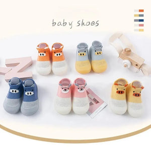 Cute Piggy Toddler Shoes Soft Bottom Breathable Sandals Baby Socks Footwear
