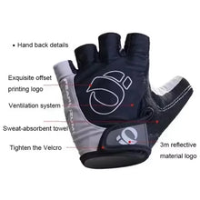 Load image into Gallery viewer, 1Pair Gel Half Finger MTB Road Bike Gloves Anti-Slip Anti-Sweat Shockproof Cycling Bicycle Gloves for Left-Right Hand