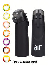 Load image into Gallery viewer, 1pc Air Water Bottle With 1pc Random Flavor Pods Portable Transparent With Straw Leak Proof Suitable for Outdoor Sports
