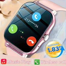 Load image into Gallery viewer, 1.83'' Sport Smart Watch Fitness Clock Health Monitor Waterproof Smartwatch Wireless Call Watches for Men Women IOS Android 2025