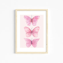 Load image into Gallery viewer, Trendy Pink Wall Art Bows Cherry Balloon Puppy Butterfly Canvas Painting Posters and Prints College Apartment Girl&#39;s Room Decor