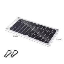 Load image into Gallery viewer, 2-15W 5V USB Type-C Solar Panel Charger Kit Portable Flexible Lightweight Mini System for Phones Power Banks Car Camping Hiking