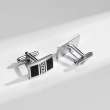 Load image into Gallery viewer, Luxury Men&#39;s Cufflinks &amp; Tie Clip Set - Wedding Guest Gift Fashion Jewelry