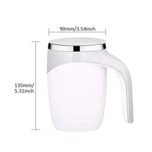 Load image into Gallery viewer, Automatic Stirring Cup Mug Rechargeable Portable Coffee Electric Stirring Stainless Steel Rotating Magnetic Home Drinking Tools