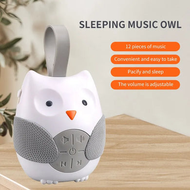 Cartoon Owl Music Pacifier Bed Hanging Children's Toy Timer Mode Player