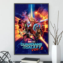 Load image into Gallery viewer, Marvel Movie Poster – Self-Adhesive Wall Mural / Wallpaper