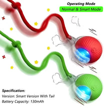 Load image into Gallery viewer, Cat toys cat smart cat balls to help relieve boredom kitten avoid toys pet electric rolling ball artifact