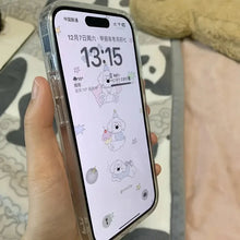 Load image into Gallery viewer, Pink Lily Flower Pattern Phone Case For iPhone 16 17 16e 15 14 13 12 11 Pro Max X XR XSMax 7 8 Plus SE2 Transparent Soft Cover