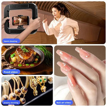 Load image into Gallery viewer, Portable Handheld Ring LED Light New Rabbit Cage Lighting Photography Lamp for Mobile Live Broadcast Selfie Light Decoration