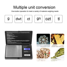 Load image into Gallery viewer, Mini Jewelry Scale 0.01g Electronic Stainless Steel Digital Pocket Scale Gold Gram Balance Portable Kitchen Scale Weighting Tool