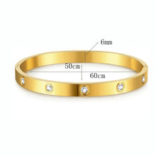 Load image into Gallery viewer, Stackable Gold Tennis Bracelets for Women 14K Gold Plated CZ Jewelry