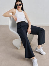 Load image into Gallery viewer, Women Summer Casual Yoga Pants Quick Dry Straight Leg Lightweight Trousers Reflective Logo Soft Comfortable Activewear Clothing