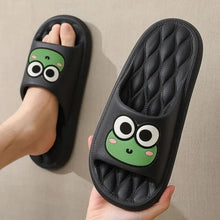 Load image into Gallery viewer, Summer Beach Slides - Cartoon Frog Flip Flops Anti-Slip Sandals