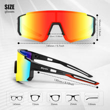 Load image into Gallery viewer, SCVCN Fashion Sunglasses for Men Sport Cycling Glasses Bike Bicycle Hiking Camping Golf UV400 Protection Glasses Women Baseball