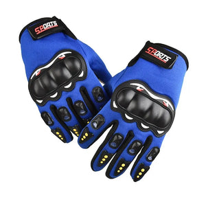 Full-Finger Motorcycle Gloves Men Touch Screen Cycling Protection Off-road
