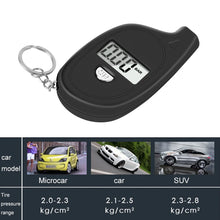 Load image into Gallery viewer, Digital Car Tire Pressure Gauge LCD Auto Motorcycle Safety Alarm Air Tester