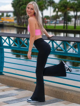 Load image into Gallery viewer, Women's High Waist Legging Tummy Control Bootcut Workout High Waist Bell Bottom Pants 4-Way-Stretch Athleisure  Pants