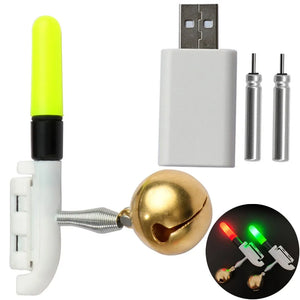 Fishing Rod Light & Alarm! LED, USB Charge, Bite Alert