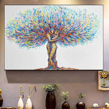 Load image into Gallery viewer, Modern Abstract Embrace Couple Tree Canvas Poster HD Print