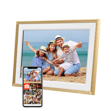 Load image into Gallery viewer, Christmas Gift Frameo 10.1 Inch WiFi Digital Picture Frame，1280 * 800IPS HD Cloud Smart Digital Photo Frame,32GB Storage,