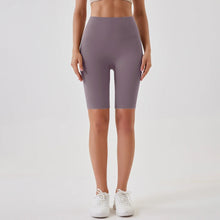 Load image into Gallery viewer, 2024 High-Waisted Buttock Lifting Yoga Shorts Summer Seamless Yoga Legging Shorts Outer Wear Tight Cycling Athletic Gym Shorts