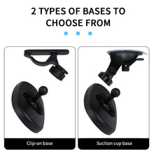 Load image into Gallery viewer, SEAMETAL Wide Angle Car Interior Convex Mirror 360-Degree Suction Cup/Clip Baby Mirror Rear Row Observation Rearview Mirror