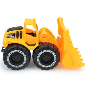 Excavator and Dump Truck Model Set - Construction Vehicle Toys for Toddlers - Engineering Play