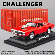 Load image into Gallery viewer, 1:32 Scale CHARGER 1970 Alloy Diecast Model Car Pull Back Mini Vehicles Toys for Kids Lovers Collection