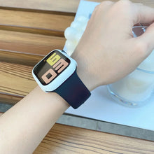 Load image into Gallery viewer, Silicone Band For Apple Watch strap 44mm 45mm 40mm 41mm 42-38mm 45 mm sport bracelet iwatch series 8 7 6 5 4 3 SE 9 Ultra 2 49mm