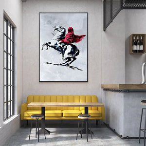 Banksy Street Graffiti Decorative Canvas Painting Art Poster Abstract Figure Mural Room Wall Decoration Prints