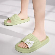 Load image into Gallery viewer, Cartoon Bear Slippers: Non-Slip Summer Shoes for Indoor/Outdoor Use