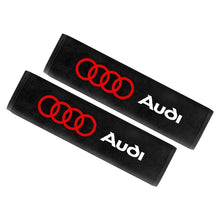 Load image into Gallery viewer, 2PCS Suede Seatbelt Shoulder Pads for Audi A3 A4 A6 A8 Q3 Q5 Q7 B6 B7 B8 B9