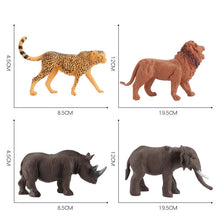 Load image into Gallery viewer, High Quality PVC Jurassic Dinosaur Action Figures – T-Rex &amp; Brachiosaurus Toy Model for Kids