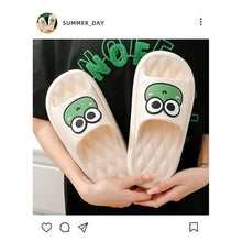 Load image into Gallery viewer, Summer Beach Slides - Cartoon Frog Flip Flops Anti-Slip Sandals