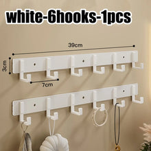 Load image into Gallery viewer, Household Wall Coat Rack Black Hooks For Hangging Clothes Towel Hanger Bathroom Robe Hook Heavy Duty Kitchen Accessories