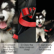 Load image into Gallery viewer, Dog &amp; Cat Car Seat Belt