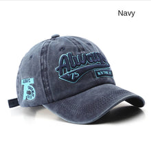 Load image into Gallery viewer, 2022 Summer Women Men Baseball Cap Fashion Letter Embroidery Snapback Hat Vintage Washed Cotton Unisex Hip Hop Sun Hat Casquette